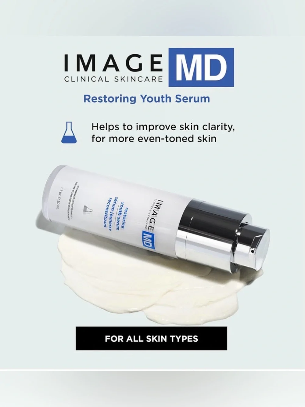IMAGE Skincare, IMAGE MD Restoring Power-C Serum,15ml New The Box damage Alittle